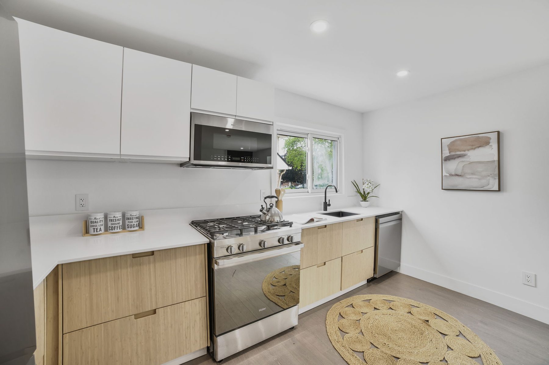 Hamilton — Family Duplex — One of two brand-new kitchens